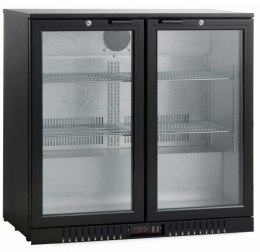 Barowa szafa chłodnicza | chłodziarka podblatowa | 2-drzwiowa | drzwi skrzydłowe | 198 l | SC211HDE (RQ-208HC) Resto Quality