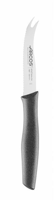 Nóż do sera, ząbkowany, seria NOVA, Arcos, czarny, (L)215mm