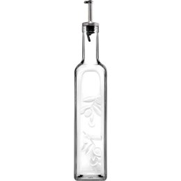 Butelka do oliwy i octu z metalowym korkiem, V 0.5 l Pasabahce