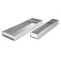 Blacha aluminiowa cukiernicza - zamykana 580x200x(H)50 Hendi