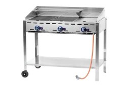 Grill Green Fire Profi Line 3-palnikowy Hendi