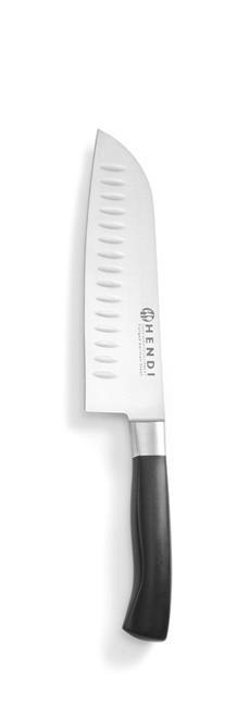 Nóż "Santoku" - szlif kulowy Profi Line 180 mm Hendi