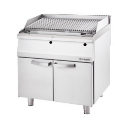 Lava grill gazowy, ruszt V, 800x700, 16.0 kW, G20/20 mbar Stalgast