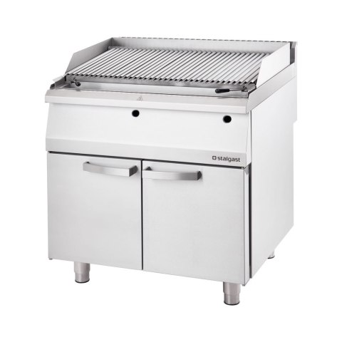 Lava grill gazowy, ruszt V, 800x700, 16.0 kW, G20/20 mbar Stalgast