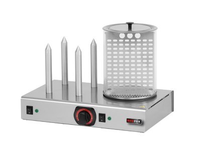 HD - 4N Hot-dog z pojemnikiem podgrzewanym HD - 4N Hot-dog z pojemnikiem podgrzewanym