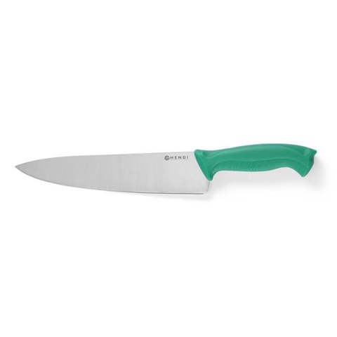 Nóż kucharski HACCP - 240 mm, zielony Hendi