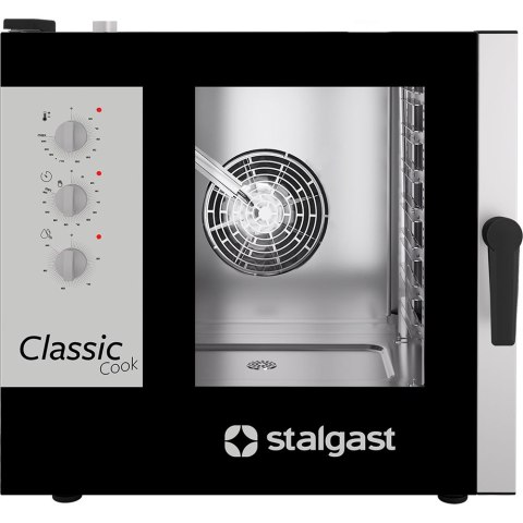 Piec konwekcyjno-parowy, STALGAST ClassicCook, manualny, 7xGN1/1, P 10.2 kW Stalgast