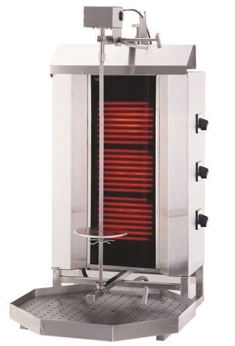 Gyros | opiekacz elektryczny do kebaba | 3 palniki | wsad 40kg KLG230 Resto Quality