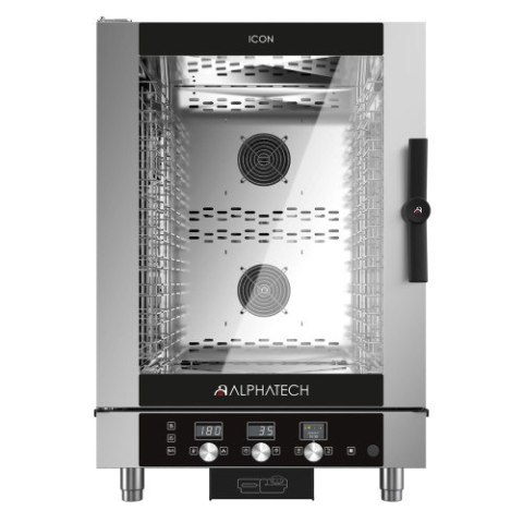 Piec konwekcyjno-parowy ICET101E | automatyczny system myjący | 10x GN 1/1 | 10x 600x400 | Alphatech by Lainox | sterowanie elek Alphatech by Lainox Piec konwekcyjno-parowy ICET101E | automatyczny system myjący | 10x GN 1/1 | 10x 600x400 | Alphatech by Lainox | sterowanie elek Alphatech by Lainox