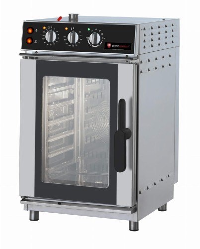 Piec konwekcyjno-parowy Inoxtrend Compact PK-DA-107E | 7xGN1/1 | 8,8 kW | 400 V | 520x910x880 mm Resto Quality