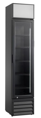 Szafa chłodnicza przeszklona SD217BE | 160l (RQ216-BLACK) Resto Quality