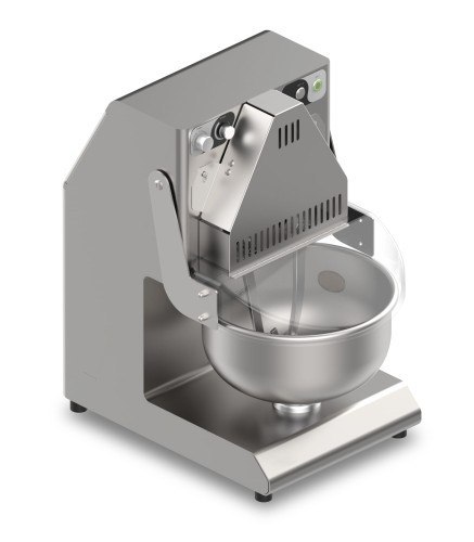 Mikser spiralny | miesiarka spiralna do ciast ciężkich | wyjmowane ramiona | regulacja prędkości | 10 l | 0,75 kW | 230V | DAM 1 Resto Quality