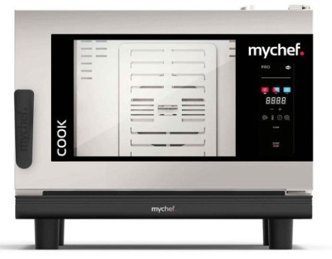 Piec konwekcyjno-parowy elektryczny | automatyczny system myjący | 4xGN1/1 | 6,3 kW | 400 V | Mychef COOK PRO 041E Mychef._Promo