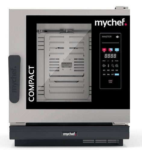 Piec konwekcyjno-parowy elektryczny | automatyczny system myjący | 6xGN1/1 | 7,3 kW | 400 V | Mychef Cook MASTER Compact 061E Mychef.