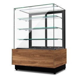 Witryna cukiernicza chłodnicza Dolce Visione Basic 1300 | 1300x670x1300 mm Resto Quality