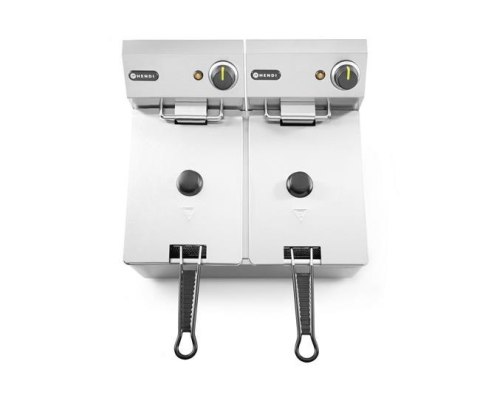 Frytownica 2×4 l, HENDI, Kitchen Line, 8L, 230V/6000W, 470x380x(H)315mm Hendi Frytownica 2×4 l, HENDI, Kitchen Line, 8L, 230V/6000W, 470x380x(H)315mm Hendi