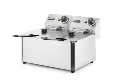 Frytownica 2×4 l, HENDI, Kitchen Line, 8L, 230V/6000W, 470x380x(H)315mm Hendi Frytownica 2×4 l, HENDI, Kitchen Line, 8L, 230V/6000W, 470x380x(H)315mm Hendi