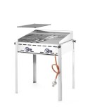 Grill " Green Fire" Profi Line 2 - palnikowy 149621 Hendi