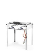 Grill " Green Fire" Profi Line 2 - palnikowy 149621 Hendi