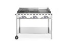 Grill Green Fire Profi Line 3-palnikowy Hendi