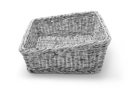Kosz skośny prostokątny szary melanżowy 400x300x(H)120mm Hendi Kosz skośny prostokątny szary melanżowy 400x300x(H)120mm Hendi