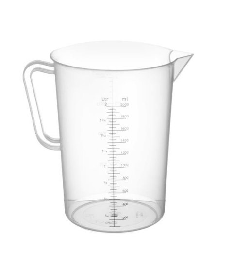 Miarka polipropylenowa podziałką 0,5 l Hendi Miarka polipropylenowa podziałką 0,5 l Hendi