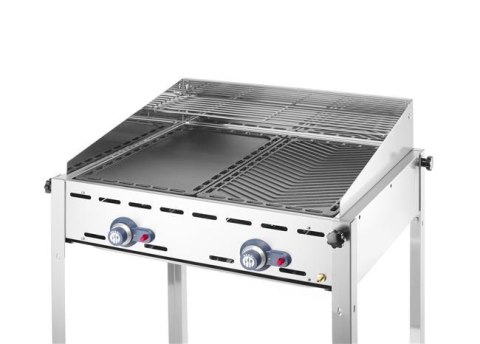 Płyta grillowa żeliwna dwustronna HENDI GN 1/1 325x530mm Płyta grillowa żeliwna dwustronna HENDI GN 1/1 325x530mm