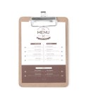 Podkładka pod kartę menu 125x180 Hendi