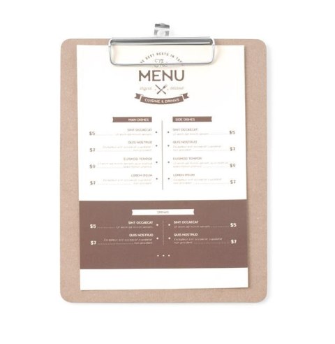 Podkładka pod kartę menu 185x245 Hendi Podkładka pod kartę menu 185x245 Hendi