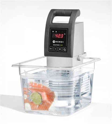 Cyrkulator zanurzeniowy do gotowania sous vide HENDI MASTERVIDE, HENDI, 56L, 230V/2000W, 137x215x(H)361mm Cyrkulator zanurzeniowy do gotowania sous vide HENDI MASTERVIDE, HENDI, 56L, 230V/2000W, 137x215x(H)361mm