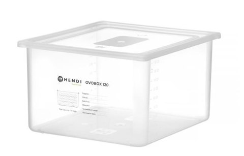 Pojemnik na jajka HENDI OVOBOX 120, HENDI, GN 2/3, 18L, 355x325x(H)200mm Pojemnik na jajka HENDI OVOBOX 120, HENDI, GN 2/3, 18L, 355x325x(H)200mm