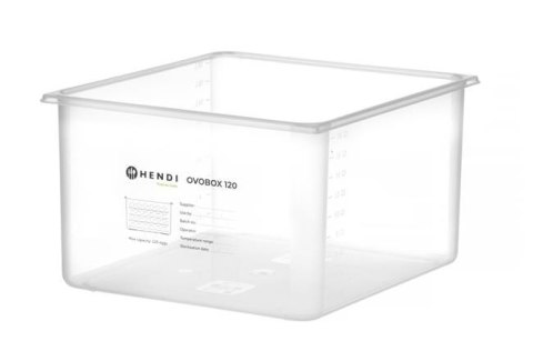 Pojemnik na jajka HENDI OVOBOX 120, HENDI, GN 2/3, 18L, 355x325x(H)200mm Pojemnik na jajka HENDI OVOBOX 120, HENDI, GN 2/3, 18L, 355x325x(H)200mm