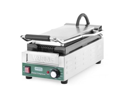 Grill kontaktowy Panini Compresso Slimline, Waring, 220-240V/1800W, 317x596x(H)260mm Grill kontaktowy Panini Compresso Slimline, Waring, 220-240V/1800W, 317x596x(H)260mm