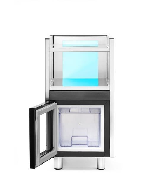 Lodówka na mleko z podgrzewaczem do filiżanek, HENDI, 3,5L, 220-240V/168W, 313x442x(H)613mm Hendi