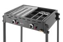 Roast-Master Pro Black Grill gazowy, HENDI, czarny, 11,6kW, 790x560x(H)900mm