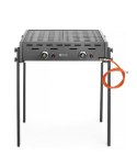 Roast-Master Pro Black Grill gazowy, HENDI, czarny, 11,6kW, 790x560x(H)900mm