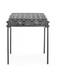 Roast-Master Pro Black Grill gazowy, HENDI, czarny, 11,6kW, 790x560x(H)900mm