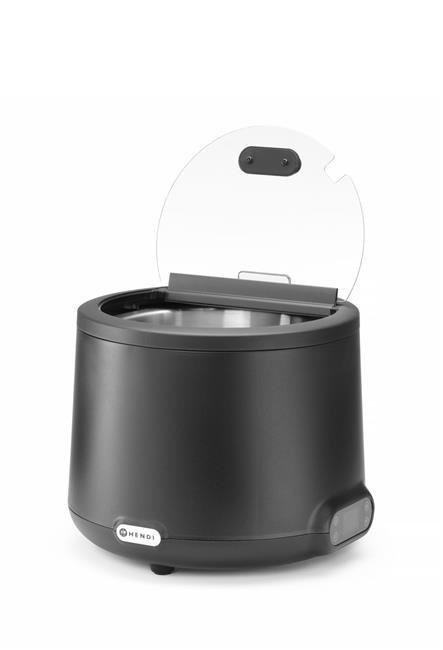 UNIQ Kociołek do zupy, HENDI, 8L, czarny, 220-240V/500W, o366x(H)325mm Hendi UNIQ Kociołek do zupy, HENDI, 8L, czarny, 220-240V/500W, o366x(H)325mm Hendi