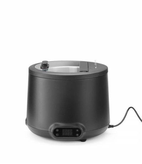 UNIQ Kociołek do zupy, HENDI, 8L, czarny, 220-240V/500W, o366x(H)325mm Hendi UNIQ Kociołek do zupy, HENDI, 8L, czarny, 220-240V/500W, o366x(H)325mm Hendi