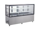 Witryna chłodnicza 2-półkowa, Arktic, 610L, 230V/500W, 1824x677x(H)1230mm -