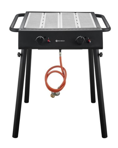 Xantos Black Grill gazowy, HENDI, czarny, 9,5kW, 770x710x(H)870mm Xantos Black Grill gazowy, HENDI, czarny, 9,5kW, 770x710x(H)870mm