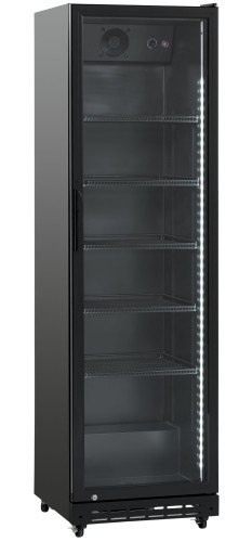 Szafa chłodnicza przeszklona | 392 l | SD430BE (RQ429-BLACK) Resto Quality