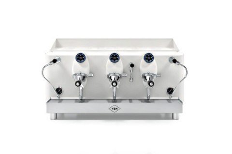 Ekspres kolbowy 3-grupowy | Lollo 3GR White | kolor biały | 5 kW VBM