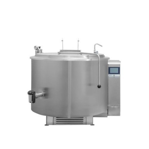 Kocioł warzelny gazowy z grzaniem pośrednim | opcja mieszadła | ekran dotykowy | 48 kW | 300 l | 1320x1330x940 mm | RQK-305GR Resto Quality