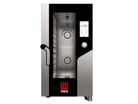 Piec konwekcyjno-parowy Millennial Touch Screen Gastro Compact 10×GN 1/1 - elektryczny, Tecnoeka, 400V/15400W, 500x930x(H)970mm