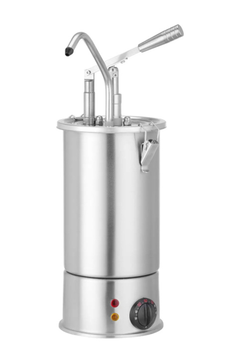 Podgrzewacz do sosów z dyspenserem, HENDI, 230V/900W, o180x(H)500mm Hendi Podgrzewacz do sosów z dyspenserem, HENDI, 230V/900W, o180x(H)500mm Hendi