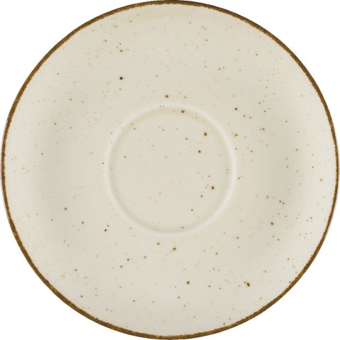 Spodek do filiżanki 390278, kolor kremowy, Aida, Ø 160 mm Lubiana