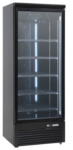 Szafa chłodnicza przeszklona DC614BB | 614 l | 755x727x2003 mm Resto Quality