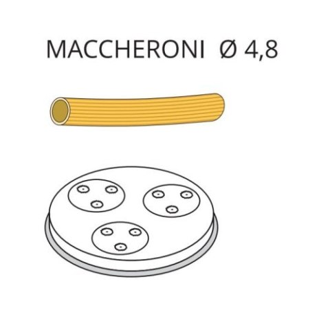 Matryca formująca do maszynki do makaronu PF15E i MPF1.5N MACCHERONI - ø 4,8 mm Resto Quality