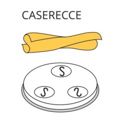 Matryca formująca do maszynki do makaronu PF25EN, PF40EN, MPF2.5N, MPF2.5NC, MPF4N, CASERECCE - 9 x 5 mm Resto Quality
